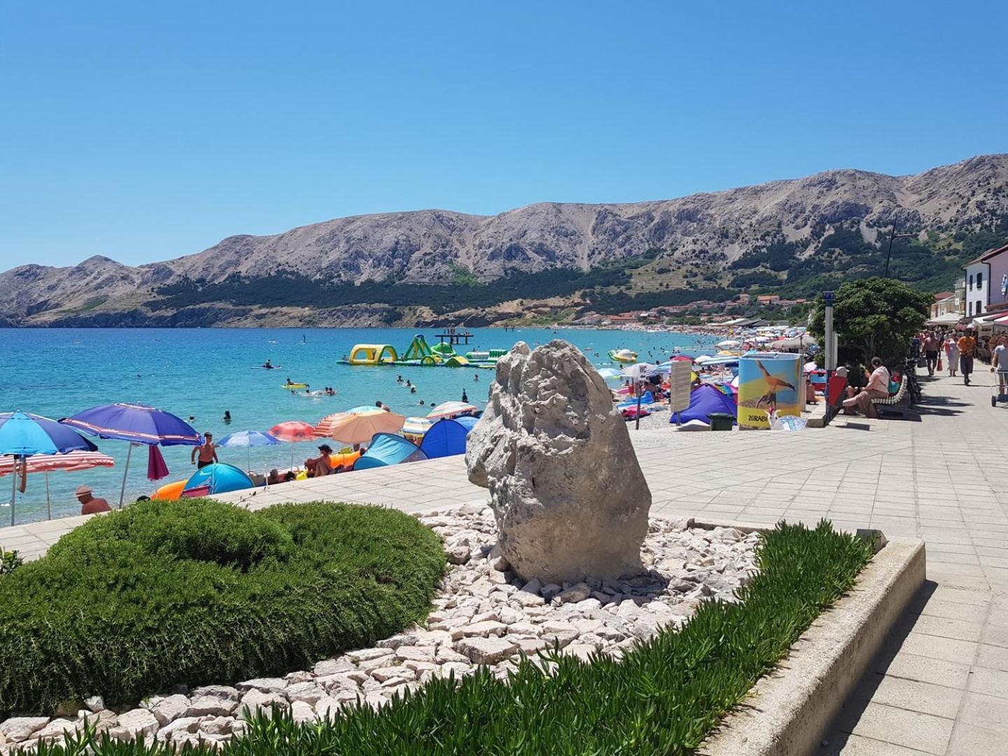 Apartments Mostak Baška Eksteriør billede